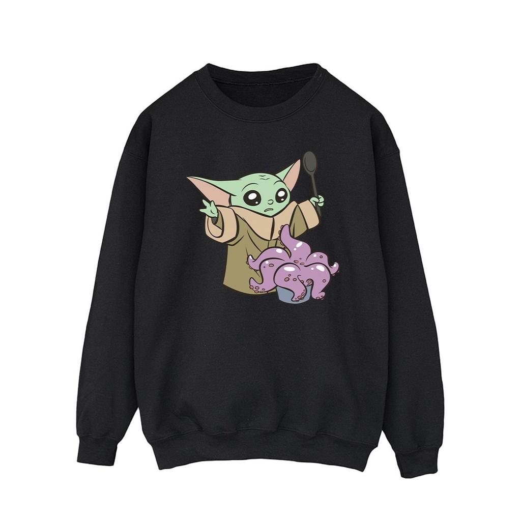 Star Wars Mens The Mandalorian Spooky Cooking Sweatshirt