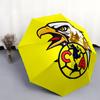 1 PC Automatic Folding Umbrella - America Football Club Pattern, Portable & Foldable Design with 8 Ribs, Christmas Birthday Gifts