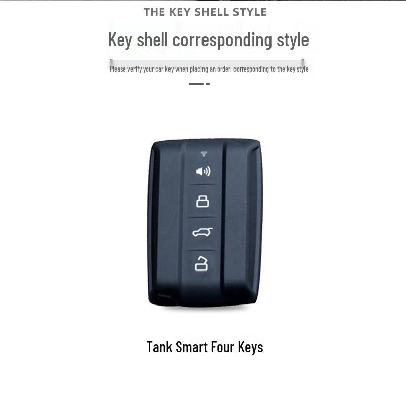Tank 300 Key Cover: 2023 Off-road Edition, Cyber Style, Full Protection