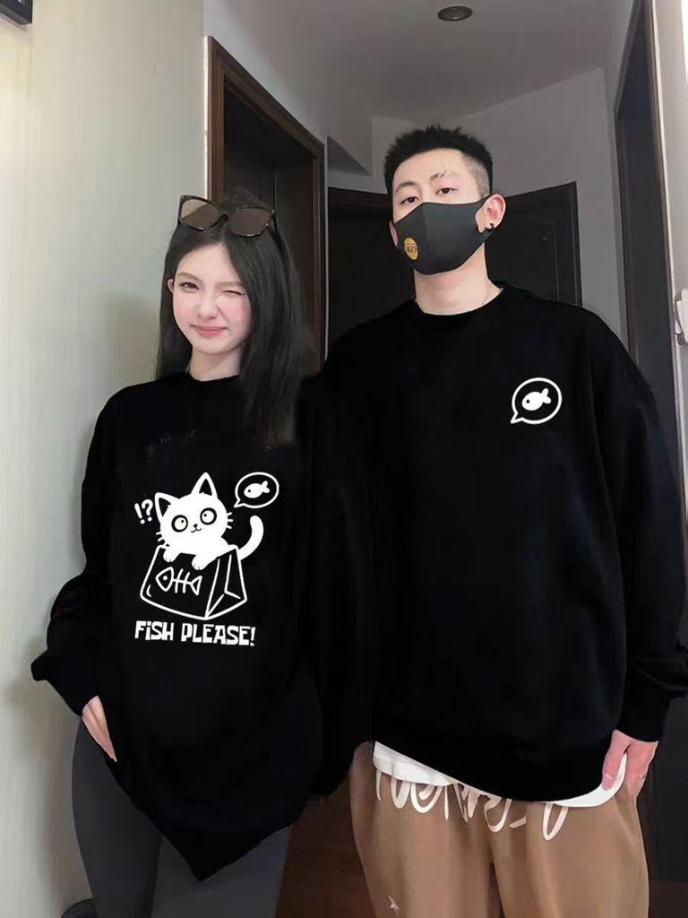 2025 Autumn/Winter Couple Hooded Sweatshirts - New Matching Tops for Men & Women