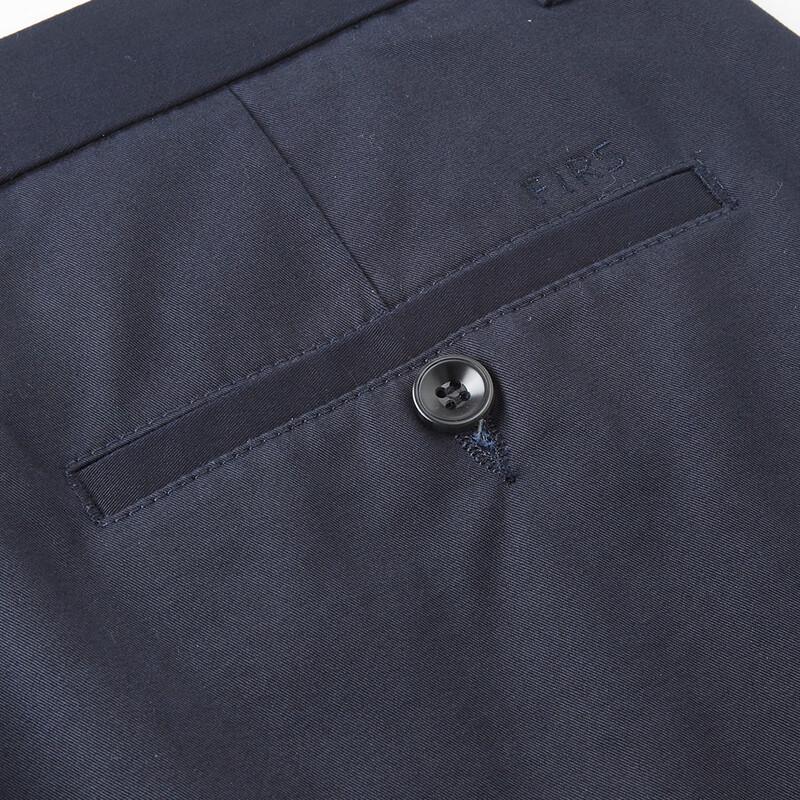 FIRS Men's DP Wrinkle-Free Cotton Straight-Leg Casual Pants