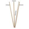 Double End Crochet Bamboo Tunisian Crochet Hooks Knitting Needles Set Ergonomic Weave Craft Rochet Hook For Household DIY Lovers