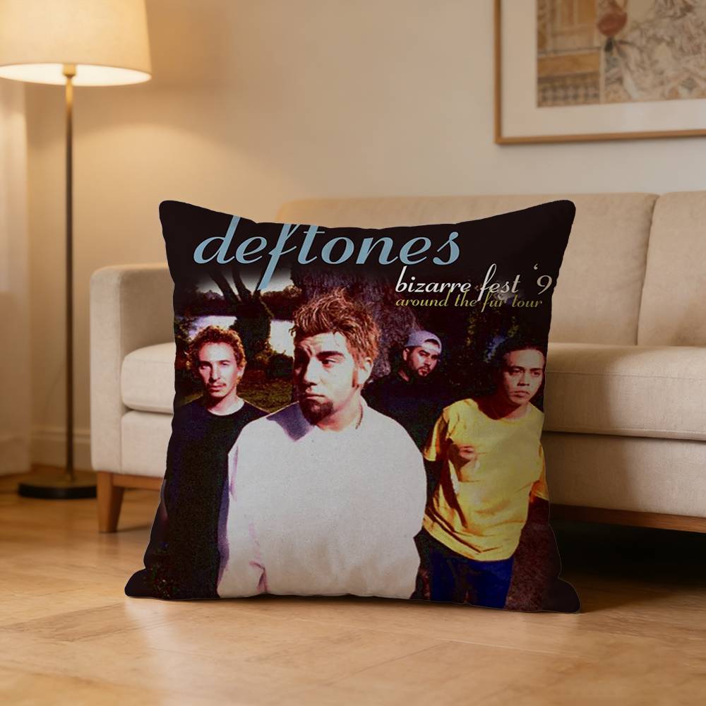 DDeftones BBand Pillow Case Cushion Cover Throw Pillow Case For Car Sofa