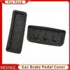 Edelstahl Auto Pedal Pads Abdeckung für Ford Everest Endeavour Raider Ranger 2016 - 2023 Gas Kraftstoff Bremse Pedale Pad