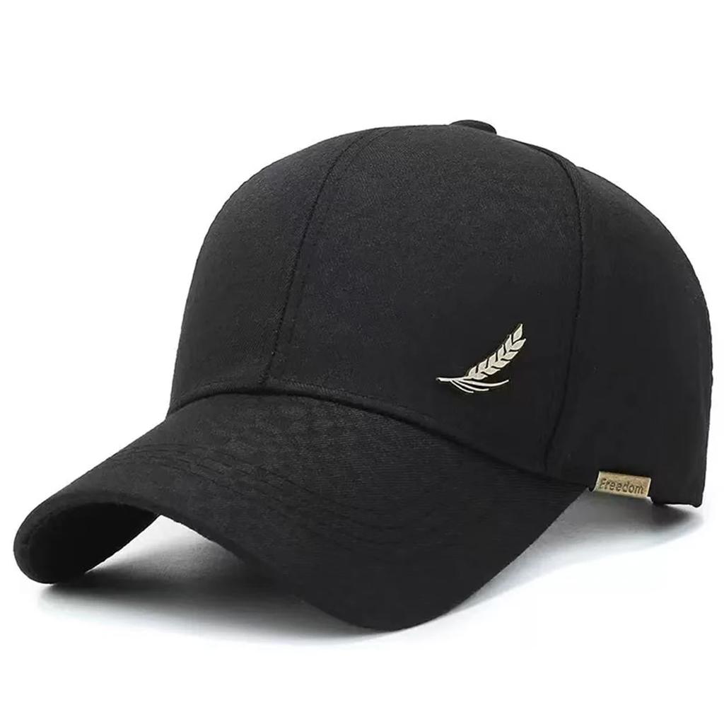 Unisex Feather Embroidery Baseball Caps Spring Autumn Outdoor Adjustable Casual Hats Sunscreen Hat Sports Cap