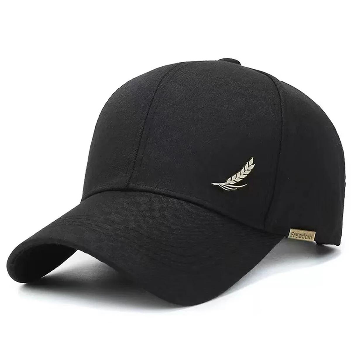 

Unisex Feather Embroidery Baseball Caps Spring Autumn Outdoor Adjustable Casual Hats Sunscreen Hat Sports Cap