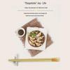 High-End Macaroon Imitation Jade Alloy Chopsticks