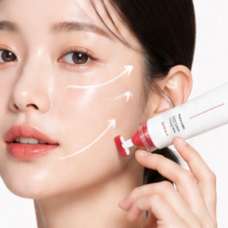 AHC Season 14 Full Lift T Gua Sha Lifting Eye Cream 40g – Anti-Wrinkle Firming Eye Care with Massage Applicator K-Beauty