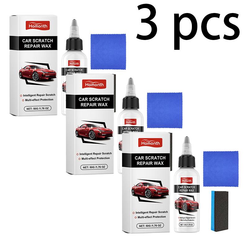 Homonth Crema per la Cura dei Graffi dell'Auto Rimuovi Macchie Detergente & Lucidante Crema Bellezza per il Rinnovo dei Graffi dell'Auto