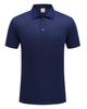Spring/Summer Unisex Simple Short Sleeve Polo - Men's Solid Color Turn-Down Collar Sports Shirt