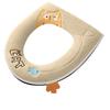Toilet Seat Cushion, Household Cute Toilet Seat Cover, Seasonal Universal Toilet, Thickened Zipper Toilet Gasket