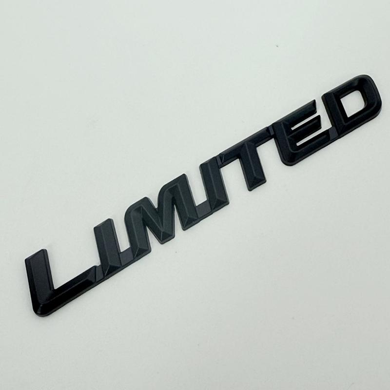 3D Metal Logo 4X4 Badge Limited Emblem For Toyota Highlander 4runner Rav4 Prius Tundra Jeep Car Fender Side Rear Trunk Sticker