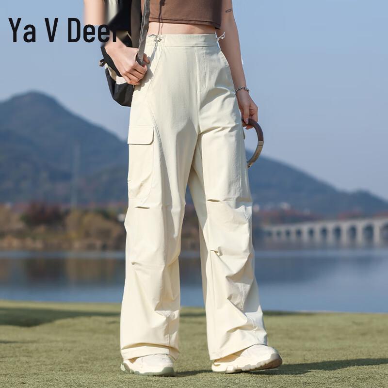 Yalu Unisex Loose Straight Quick-Dry Cargo Pants