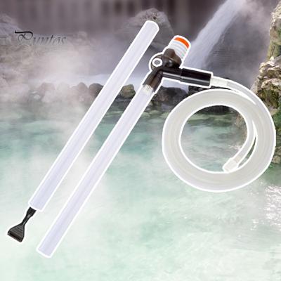 200 CM Hortum Filtreli Balık Tankı Elektrikli Süpürge Akvaryum Kum Yıkama Balık Yemi Atık Temizleme Manuel Su Değişimi Çok Fonksiyonlu Spa Jakuzi