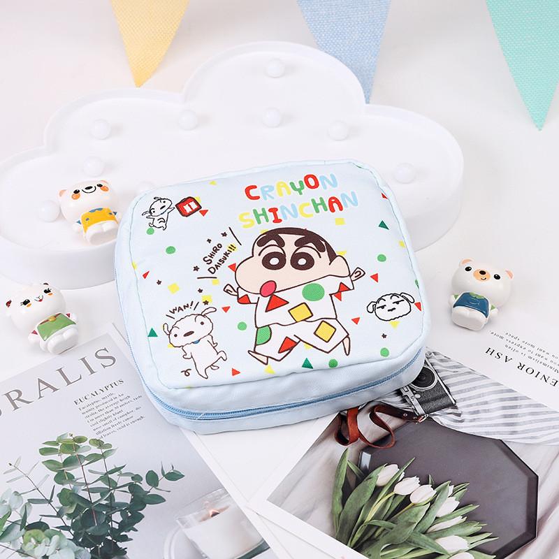 Letter Pokonyan Melody Cartoon Bag For Girls Portable Storage And Travel Use