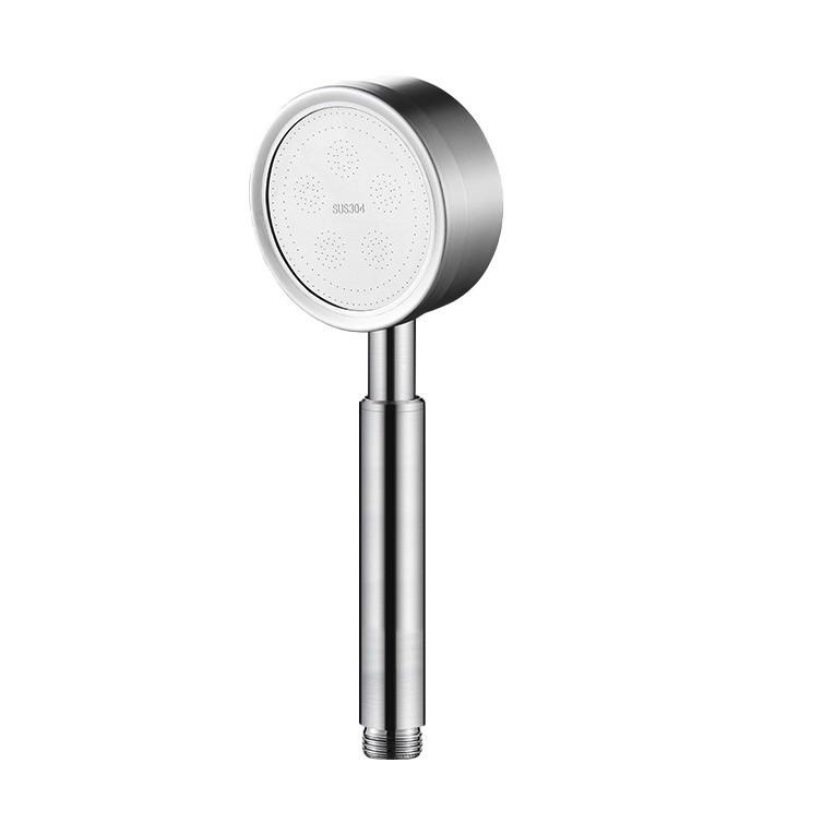 304 Stainless Steel Handheld Shower Head Set with Booster Hose