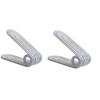 Plastic Shoe Rack Creative Double Layer Adjustable Shoe Organizer Space Saving Integrated Shoe Holder Warderobe