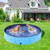 Bath Tub Folding Portable Pet Pool Dog Care Outdoor Play Tub Cleaning Pool