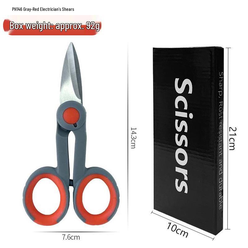 Professional Fishing Scissors - Serrated Stainless Steel Multi-functional Braided Line Cutter