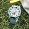 Casio Baby-G Shockproof Waterproof Casual Trendy Eco-Friendly Pet Tent Theme Quartz Movement Fabric Strap Watch Women watches Blue BGA-310C-3APRC