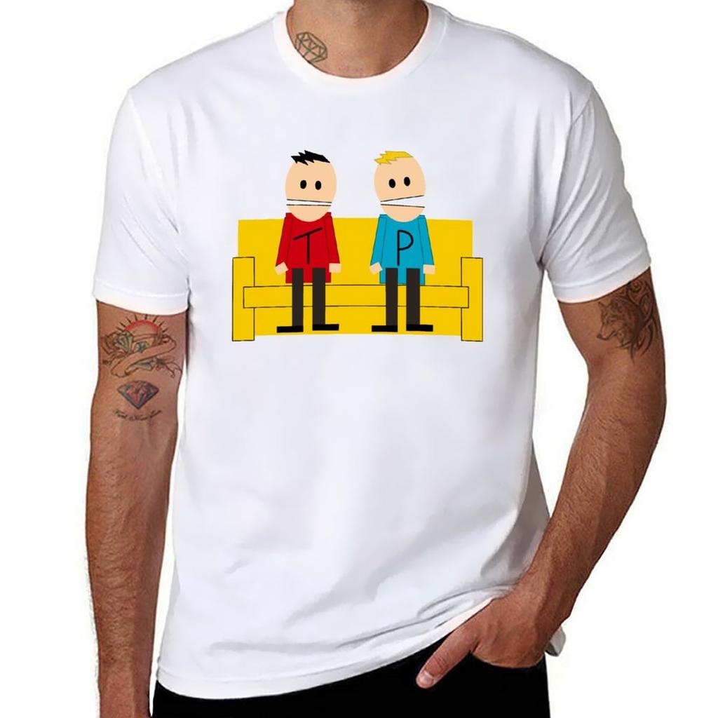 Terrance and Phillip T-Shirt Vintage Vintage Clothes Aesthetic Clothes Black T-shirts for Men