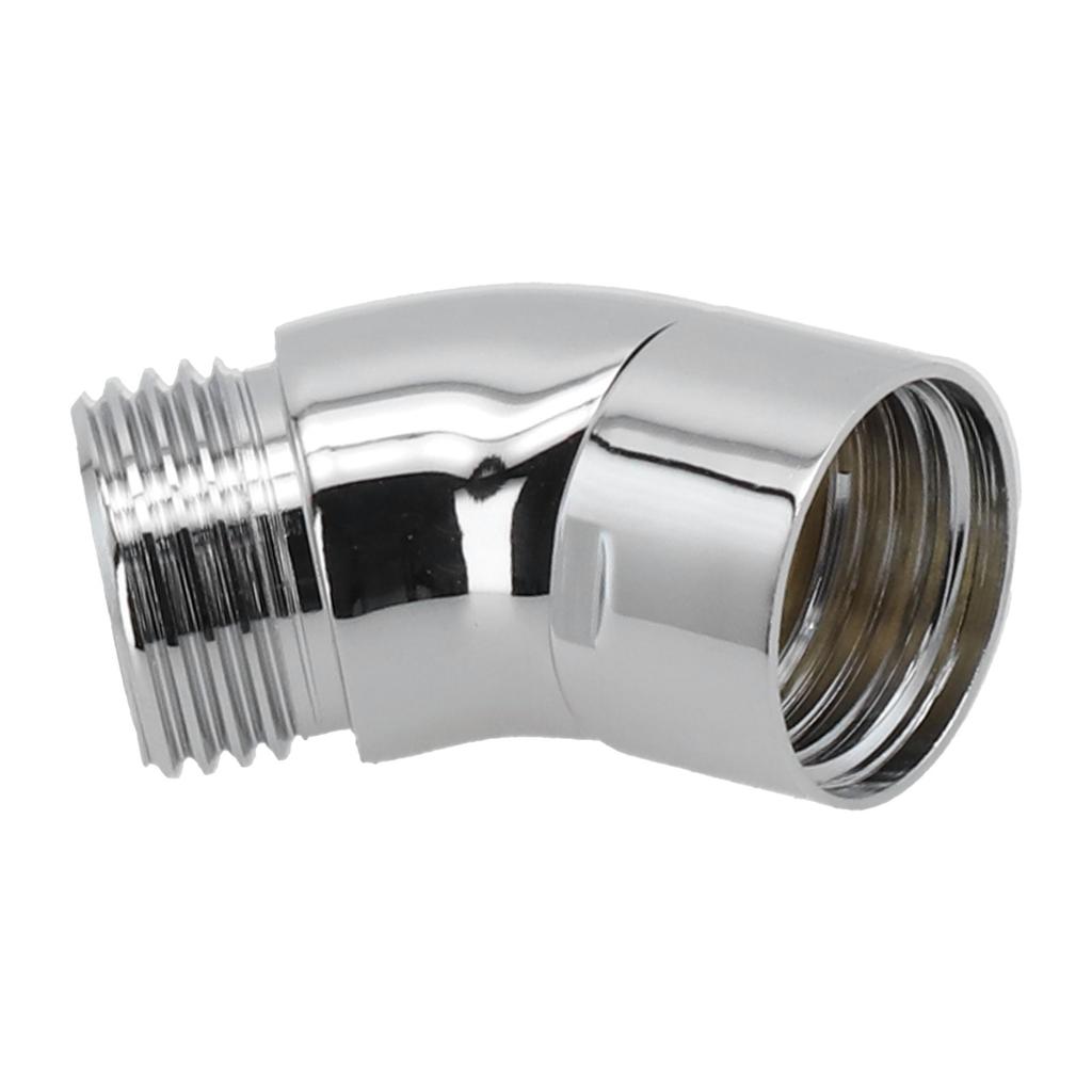 Top Spray Elbow Shower Head Elbow Wall-mounted Chrome