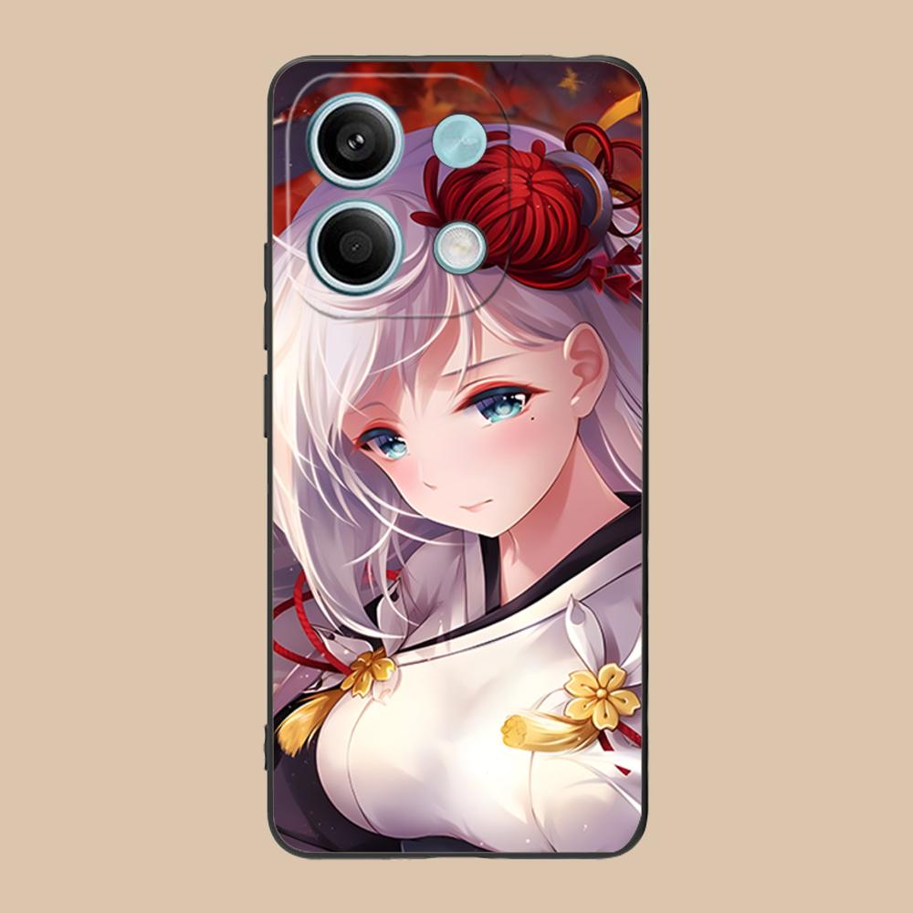 Чехол для телефона Azur Lane Shoukaku для POCO F8 F7 F6 F5 F4 F3 F2 Pro GT C75 C71 C65 C61 C40 Pro Ультрамягкий TPU Ударопрочный Чехол Poco C40