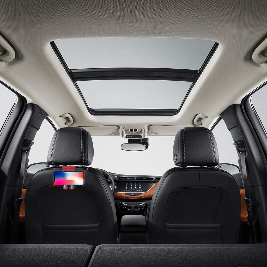 Car Seat Hooks Double-Head Leather Car Seat Hooks For Headrest Storage For Automotive Interior Truck Sedan SUV Bag Backpack