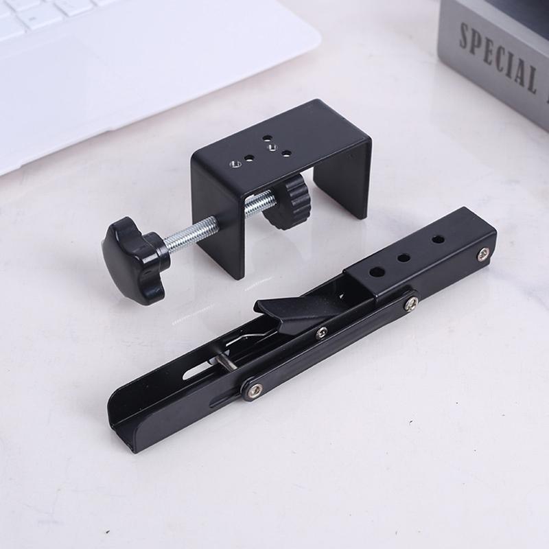 1 Pair Punching-Free Desktop Extending Boards Holder Foldable Keyboards Extension Bracket Office Computer Working Tablet Laptop