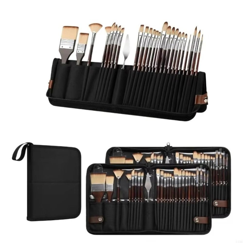 26pcs With Pen Curtain Art Painting Tool Set Art Kit Gouache Painting Brush  Art Supplies