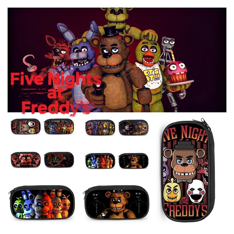 Five Nights At Freddys Pencil Case Kids Stationery Box Pen Storage Bag Boy Gift