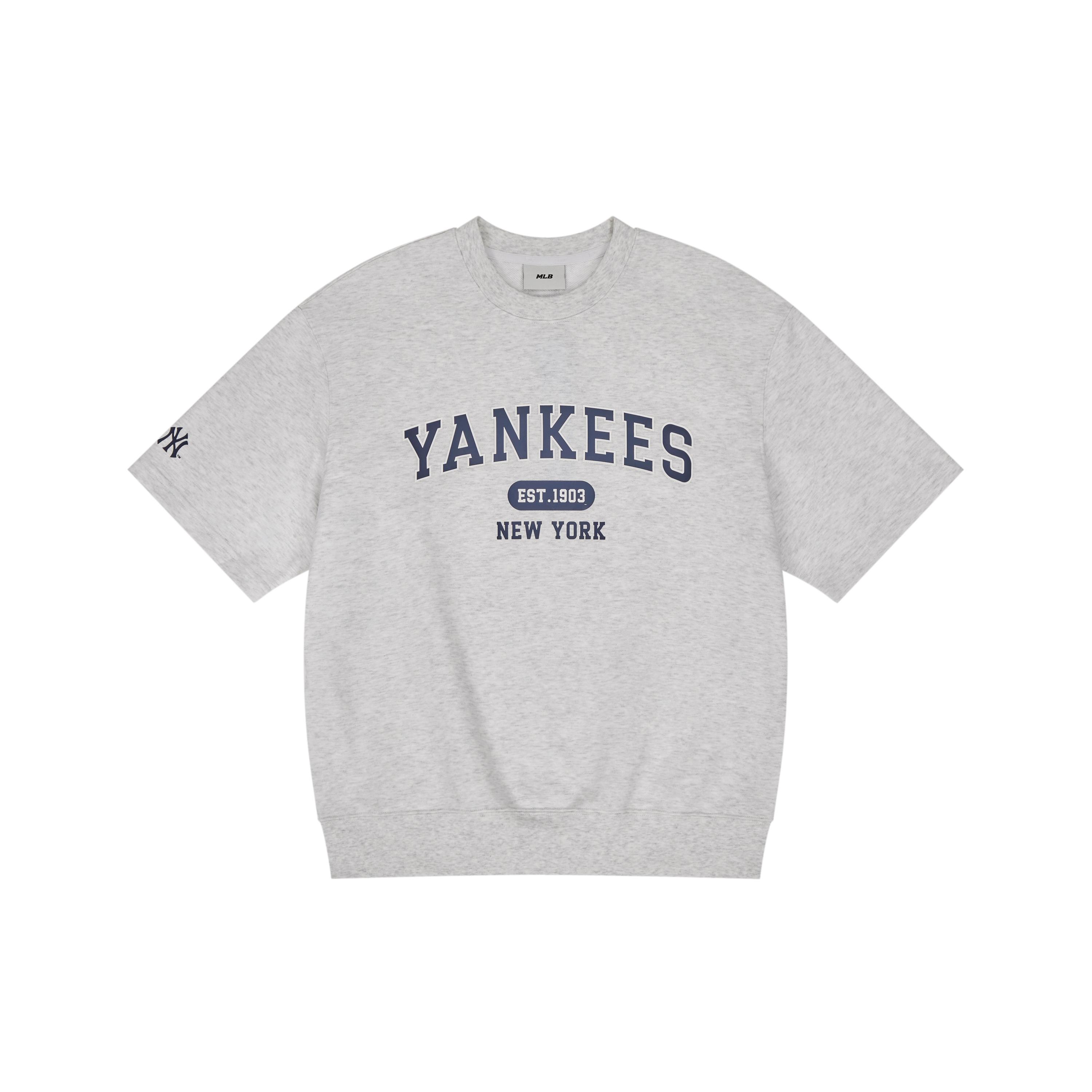 MLB SS24 T Shirt Unisex Light Heather Gray 3ARSV0143-50MGL XXL