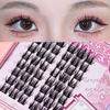 LuxeFlutter - Natural Multipack False Eyelashes Cluster with Tool Kit