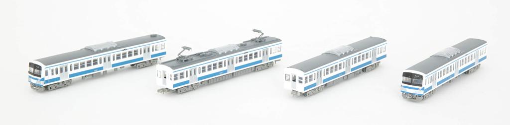 Railway Collection Iron Collection Seibu New 101 Series Car Izu Hakone Railway 100th Anniversary Collaboration Colored Train Set Diorama Supplies