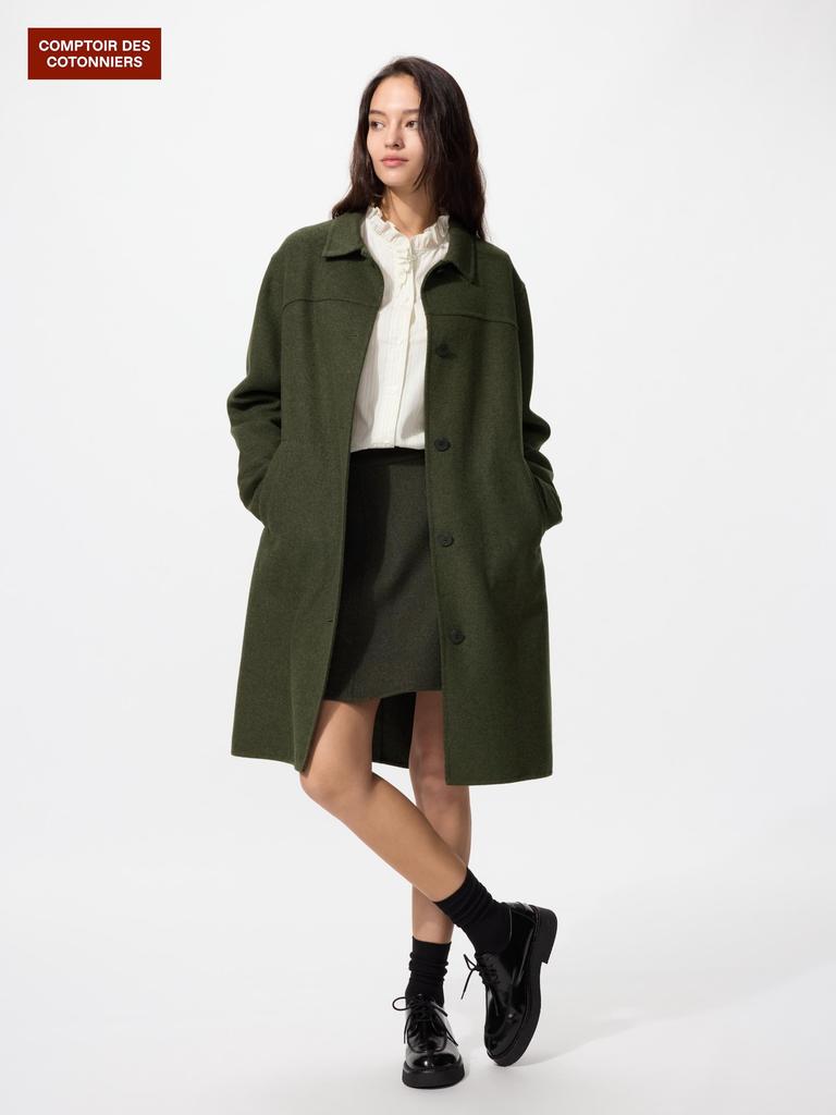 Uniqlo Japan Double Face Long Coat