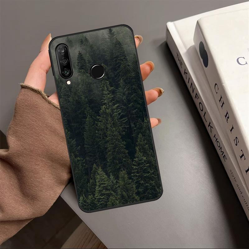 Beautiful Mountain Forest Nature For Huawei Nova 12s 12i 11i 8i 7i 9 10 SE Y90 Y60 Y70 Y72 Y61 Y91 P30 P40 Lite P60 Pro Case
