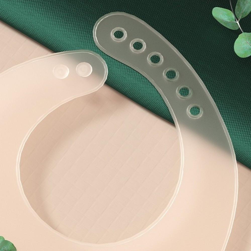 Waterproof Baby Bibs Soft Silicone Baby Feeding Stuff Portable Kids Feeding Bib