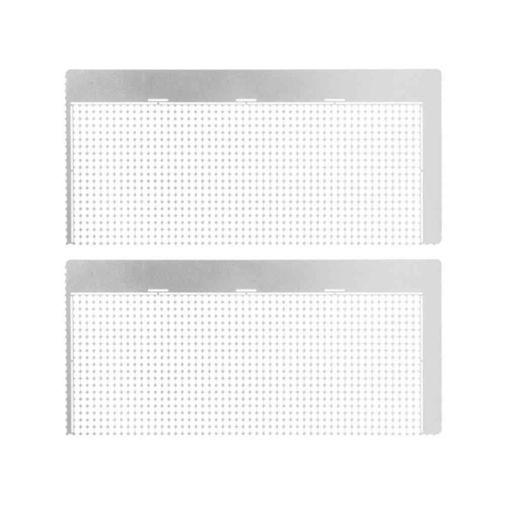 2 PCS Nonstick Coating Mesh Grid Alignment Tool Diamond Art Ruler For Rhinestone Crafts