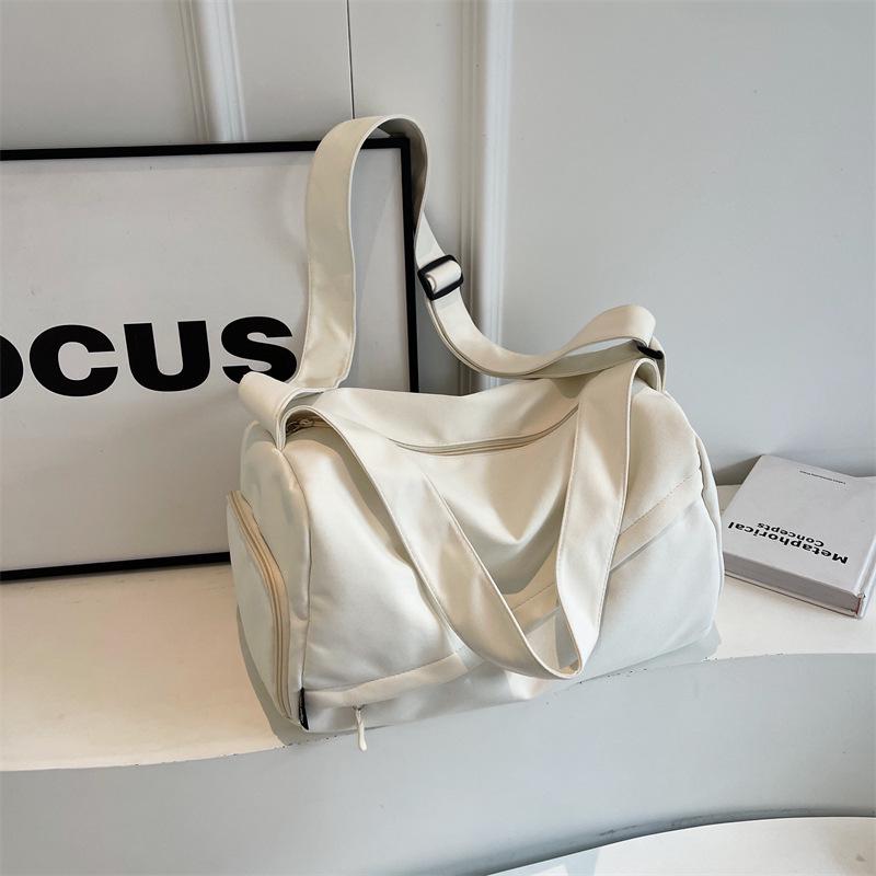 Travel Bag Large Capacity, Dry & Wet Separation, Lightweight Sports & Fitness Crossbody Bag for Short Trips