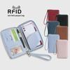 Stylish Passport Holder & Zippered Ticket Clip - Anti-theft Document Bag for Travel