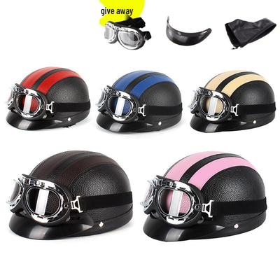 Unisex Breathable Safety Helmet with Goggles & Sunshade for All-Season Riding