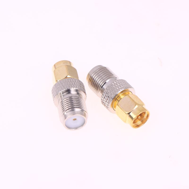 2Pcs/Group Sma Male Turn F Female Copper Rf Conversion Head Smaj/Fk Sma Internal Thread Inner Needle Turn F External Thread Inn