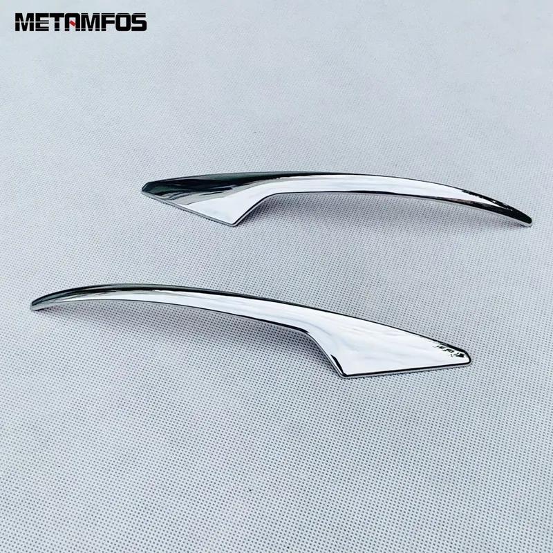 Rear View Mirror Strip For Toyota Aqua - 2024 2025 Chrome Side View Mirror Molding Trim Exterior Accessories Car Styling
