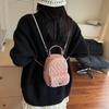 Korean Version of Niche Diamond Chain Backpack Women's 2025 New Diamond-encrusted Small Backpack Xiaoxiangfeng Portable Shoulder Bag
