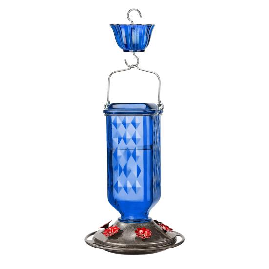 

Кормушка для колибри Подвесная кормушка для птиц с муравьиным рвом Уличная кормушка для колибри с 6 кормовыми отверстиями для декора сада и заднего двора