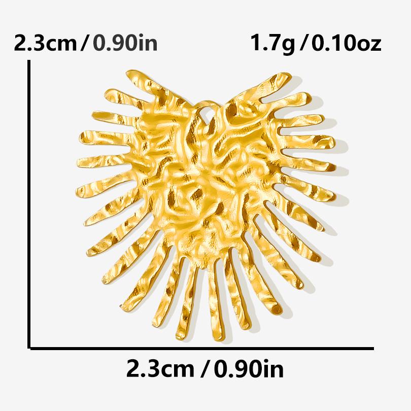 6pcs/Lot DIY Sun Moon Star Pendant Charm PVD Stainless Steel Charms For Jewelry Making Bulk Crescent Materials To Make Bracelets