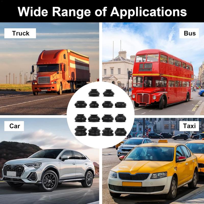 Ball Joint Dust Cover Tie Rod End Boot Ball Joint Dust Boot Covers For Most Vehicles Set Of 14 Arm Ball Joint Head Dust