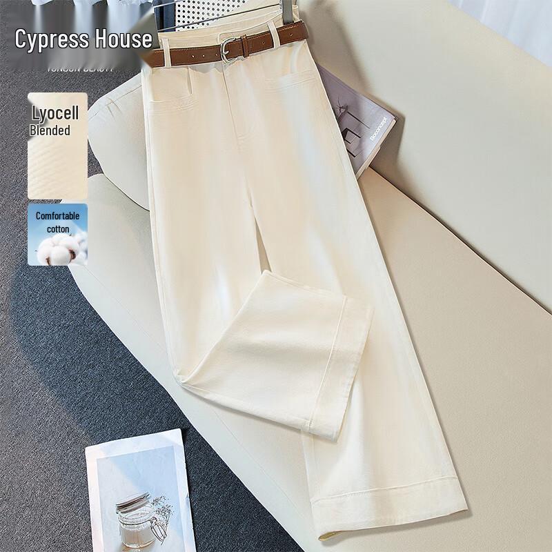 

Sylbursche Women s High-Waist Wide-Leg Casual Pants XL