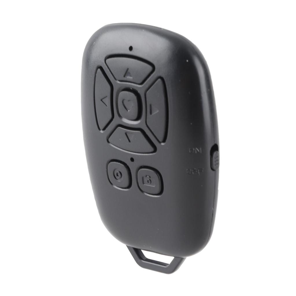 Bluetooth 5.0 Remote Shutter Wireless Camera Remote Control For Selfie Photos Videos Black