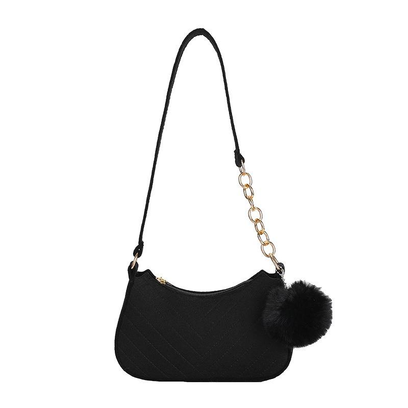 Small bag women's spring trend retro shoulder bag simple fashion messenger bag underarm bag women's bag